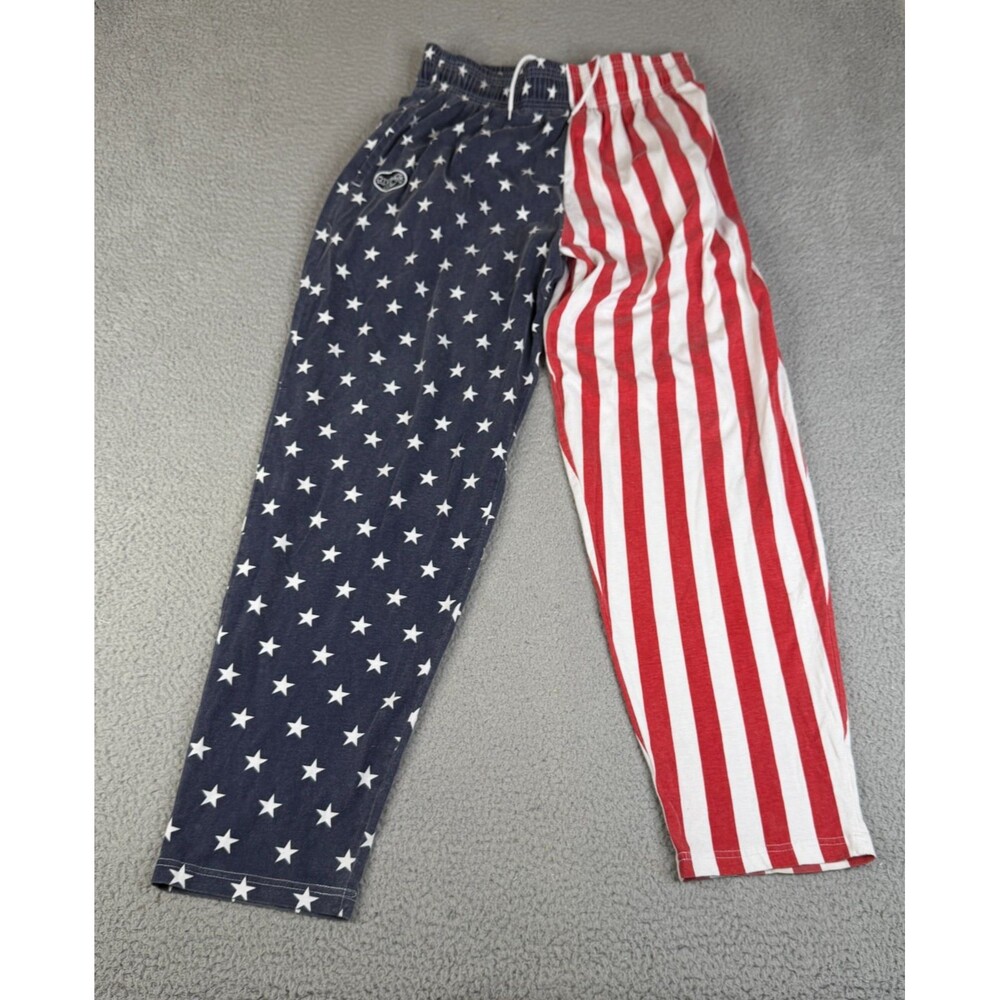 VINTAGE OTOMIX Pants Mens XL 90s American Flag Striped Performance 4th of July
